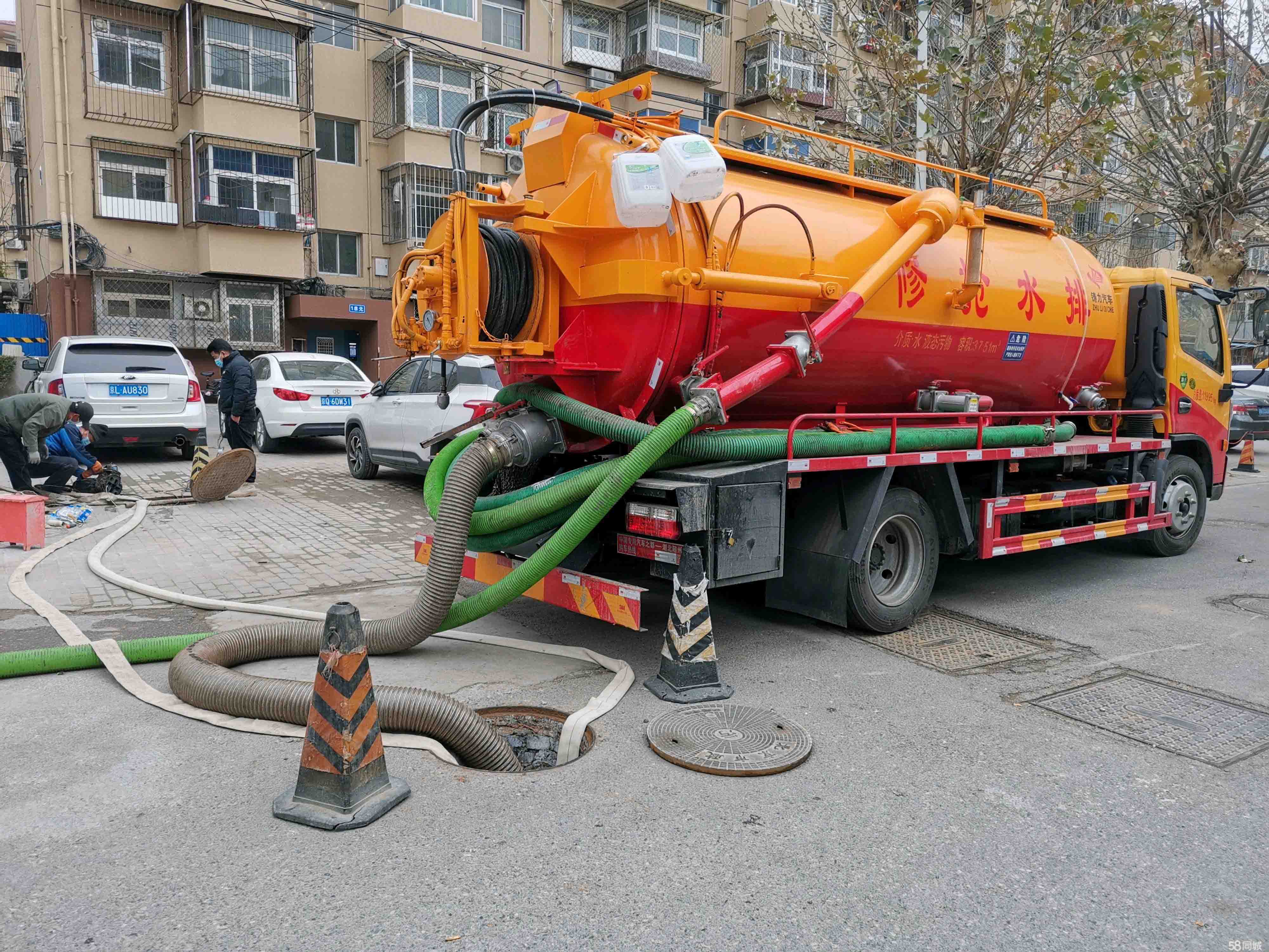 珠山抽粪吸污