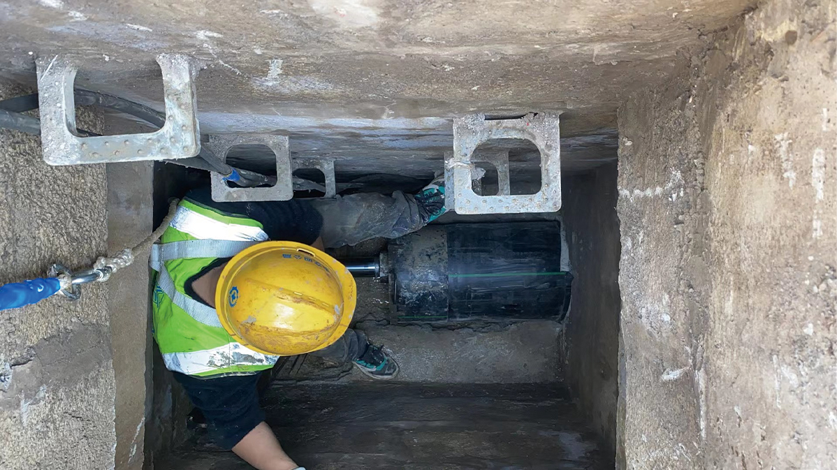 珠山HDPE短管内衬法